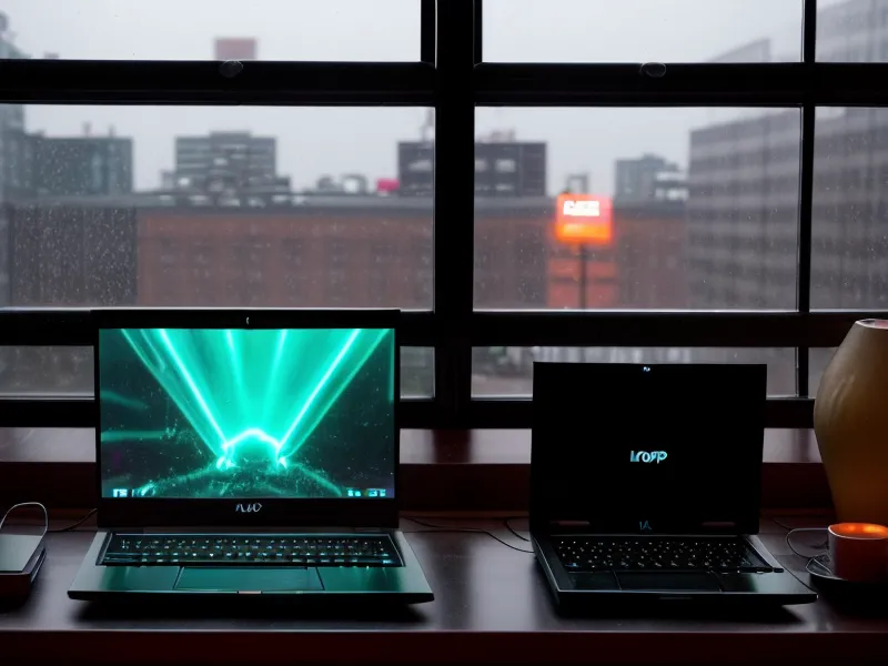 Close-up of the Private Internet Access app interface on a laptop screen.